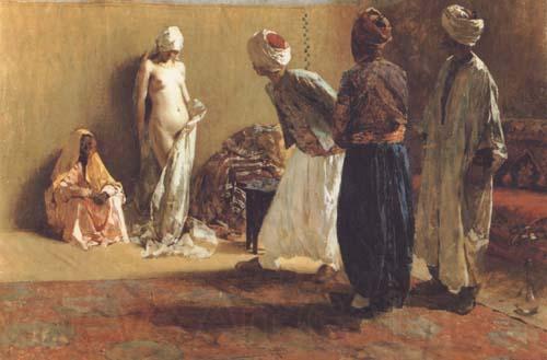 Ettore Cercone L'Examen des esclaves (mk32) Spain oil painting art